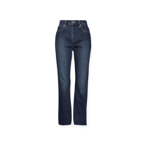 Gap dark wash High Rise Kick Flare Ankle Length Jeans Spring 2025 NWT size 14 - Picture 2 of 16